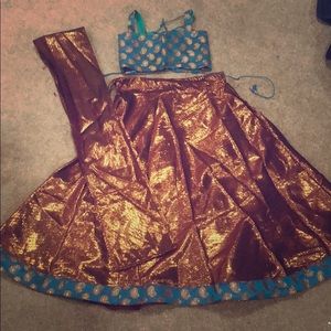Chaniya Choli for girl age 4-6 year old. Preowned